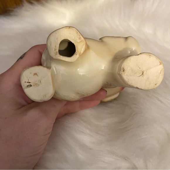 Vintage 1950’s Rempel Diamond pottery big eyes puppy dog  figurine - Picture 7 of 10